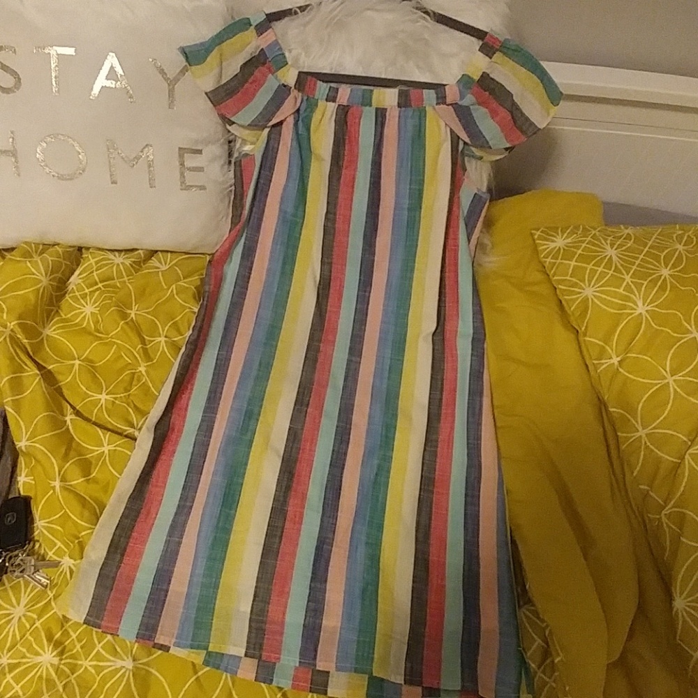 J.CREW off shoulder dress
